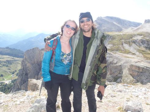 Me and Marcus, Dolomites 2012